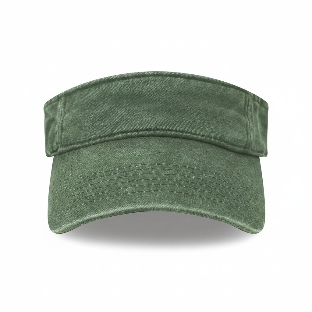 J K Cotton Sport Sun Visor Cap