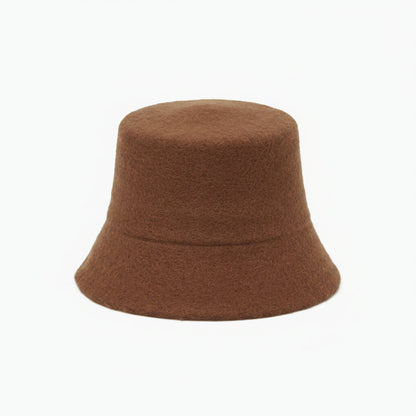 J K Brown Moulded Wool Bucket Hat