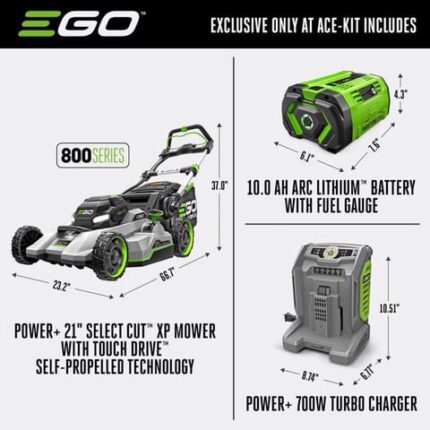 EGO POWER+ LM2156SP Self-Propelled Lawn Mower Kit 53.3cm 10.0Ah